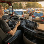 Stress da traffico: strategie per guidare il camion con lucidità